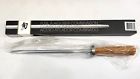 Hdm0790 Shun Hikari Honing Sharpening Steel Birch Pakkawood Handle Nib