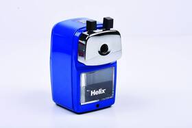 85733hx Helix Metal Desktop Sharpener For Red Blue Or Black Assorted Colours