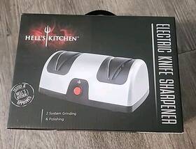 Hk-1832 Hells Kitchen Electric Knife Sharpener Grinding And Polisher