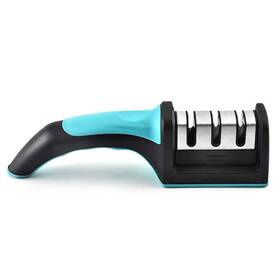 Hercaise 910070663224 Kitchen Knife Sharpener With Coarse Medium And Fine 3 Stage Sharpening