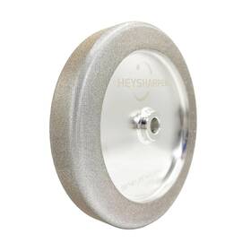 8cbn41r80 Heysharpen 4 In 1 Cbn Grinding Wheel 8 Inch 80 Grit 1.25 Wide 5/8 Arbor For S