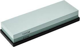 Hiramware 744110737288 Knife Sharpening Stone With Non-slip Rubber Base 400/1000 Grit Premiu