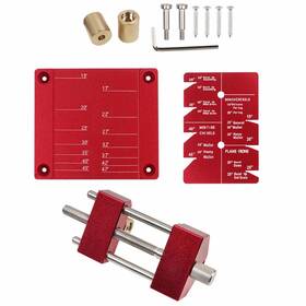 Hisnug Ushsgj5003cpred Honing Guide System Chisel Sharpening Kit For Woodworking Chisels And Planes