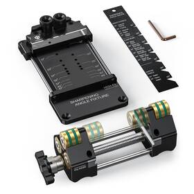 Dh-29-1345 Hongdui Chisel Sharpening Kit With Honing Guide Angle Fixture And Gau