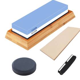 Hy-1000 Hoonao Knife Sharpening Stone Set Multi-purpose 1000/6000 Grit Whetstone Axe Sharpen