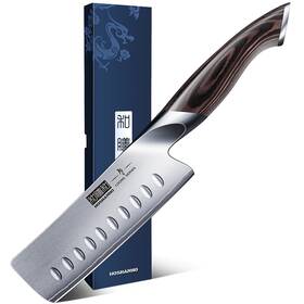 Hshes-2023-034 Hoshanho 5.5 Inch Nakiri Knife Japanese High Carbon Stainless Steel Chef Kni