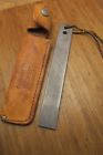 Hs-1 Schrade Sharpening Steel Knife Sharpener Hunting Sheath Usa Made Nice