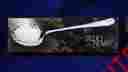 Ht100 693 Studio Nova Large Shell Silver Plated Serving Spoon Silverado Party Entertaining