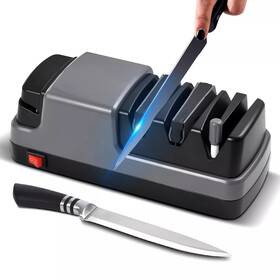 Rz-d004 Htovila Knife Sharpener 4 In 1 Electric Tool Diamond - Scratch And Dent