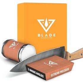Hugo & Jude 613527802455 Blade Rolling Knife Sharpener - Sharpening Kit Diamond And Magnetic Tech