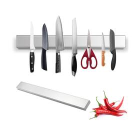 Hy0502 Hyanjxs Stainless Steel Magnetic Knife Holder For Fridge 16 Inch Adhesive M... Fast Ship