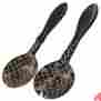 In4457 Handmade Catalina Guppy Seaside Seafood Shrimp And Salad Serving Tong Set 744633110599