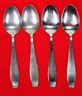 International Silver Teaspoons Spoons Cirque Stainless Glossy Flatware
