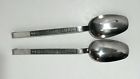 Interpur Florenz Stainless Steel Hanging Serving Spoons Pair Solid Slotted
