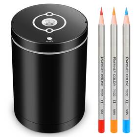 Xbq01 Intrrek Fully Automatic Electric Pencil Sharpener Rechargeable Smart Black