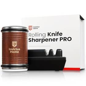 Invictus Home 198168626177 5 In 1 Rolling Knife Sharpener Kit - Tumbler With Diamond And