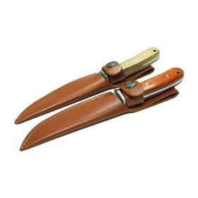 Lbn-h01 Ipretti Two 3-inch Super Sharp Knife With Pu Protective Sleeve High Carbon Steel Dura