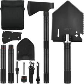 Ejh-hpt5620224mix Iunio Camping Shovel Folding Portable Multitool Foldable Entrench Inch