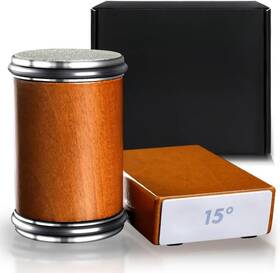 Kns-1026 J&h Direct Depot Llc Rolling Knife Sharpener Stone Kit Dual Angle 15 And 20 Diamond Ceramic Set