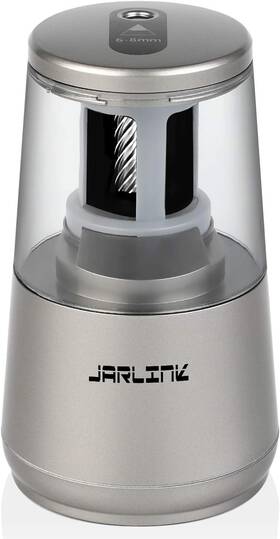 Op052h Jarlink Electric Pencil Sharpener Heavy-duty Helical Blade To Fast Gray