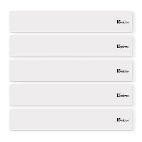 Jende 1x6diamondfilm&blank 15 Micron 1x6 Diamond Lapping Film With Mounting Blank-fit Edge Pro Hapstone