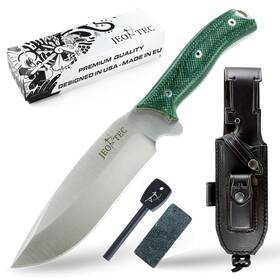 Jeo-tec Nº 9 N Fixed Blade Bushcraft Survival Hunting Camping Knife Mova Stai