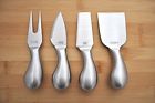 Jetty Home Cheese Knife Set Brushed Stainless Steel Engraved Label For Intended Use 080687772063