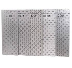 Jewboer 761449866870 5 Pieces Diamond Sharpening Stone Setdiamond Lapping Plate Coarse/med