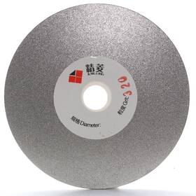 Mp-yx100-320 Jingling 4 Inch 100mm Diamond Flat Lap Disc Coated Grinding Disk Grit 320 Me