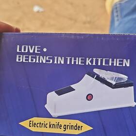 X004xn9ld3 Jinjiu Electric Knife Sharpener White Black Model