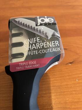 Joie 067742131607 Knife Sharpener Triple Edge