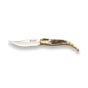 Nc01 Joker Jerezana Pocket Knife Sevillana With Brass Ferrule Mova Blade 3.5