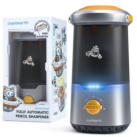 Jeddjbd002 Jupitearth Electric Pencil Sharpener For Kids Hands-free Black