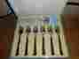 K1010 Newbridge Cutlery Ireland Home Nova 7pc Pastry Set I Original Pkg New
