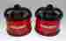 K40140 Kleva New Counter Top Knife Sharpeners With Suction Base Set Of 2 Reds