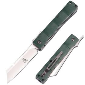 Katsu Jrf01 Folding Pocket Knife With Clip D2 Steel Blade Handmade Camping Knives F