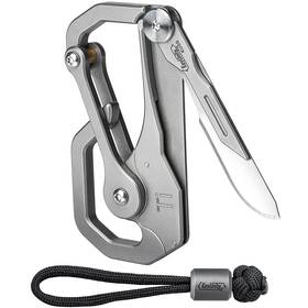 Ku00 Keyunity Titanium Quickdraw Carabiner With Folding Knife B Shaped Edc M