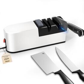 Kiseely 795490633943 Electric Knife Sharpener 5 In 1 Sharpening System With Straight Blade