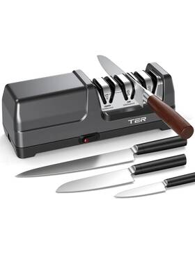 Kitchen 791126273842 Electric Knife Sharpener 3-stage Diamond For Knives 20