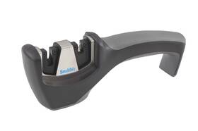 50032 Kitchen Iq Gourmet Pull-thru Carbide And Ceramic Knife Sharpener Black