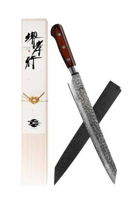 Dy270 Kitchenavi 570169830474 Sakai Takayuki Damascus Sushi Knife - Yanagiba 10.5 Inch Mpn