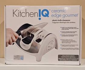 Kitcheniq 027925501429 Ceramic Edge Gourmet Electric Knife Sharpener
