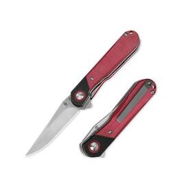 V3614c4 Kizer Comet Pocket Knife 2.87 Inch 154cm Edc Hunting With Red De... Fast Ship