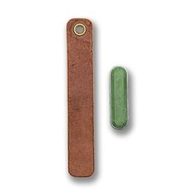 Knafs 850025463102 Leather Strop And Compound For Pocket Knife Sharpening