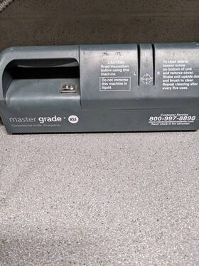 Knife 736089602810 Master Grade Commercial Sharpener It Works Usa Edition Nib