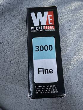 Knife 853919007383 Wicked Edge Precision Sharpener - Diamond Stones Pack 3000 Grit Diamo
