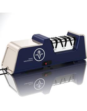 874189 Knife Professional Electric Sharpener With 100% Diamond Abrasives