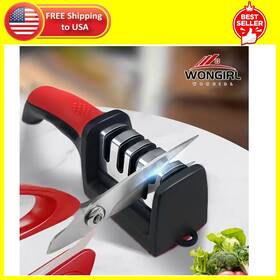 Dm18853 Knife 4-stage Professional Sharpener Tungsten Diamond And Ceramic Kitchen
