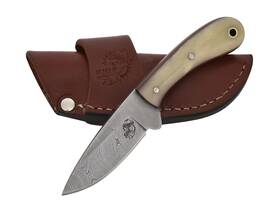 4404-b Knives Ranch Handmade Edc Knife - Full Tang Damascus Steel Bone Handle Ho