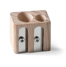Kt-07 Koala Tools Double Pencil Sharpener Small And Large Hole - For Regular Or J